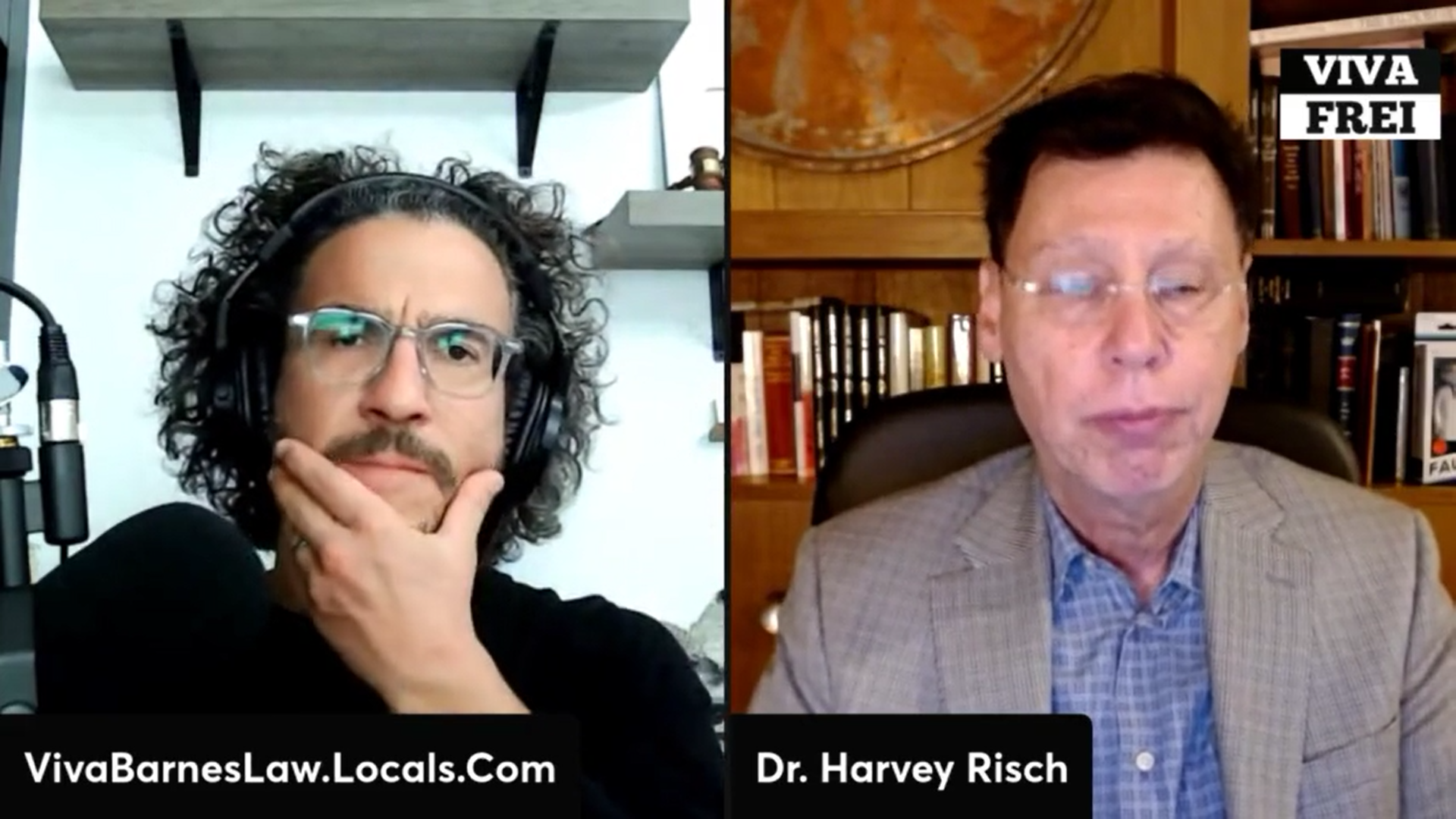 Dr. Harvey Risch joins Viva Frei to discuss the global pandemic response